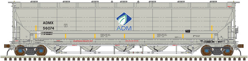 Atlas 20004268 HO ADM Trinity 5660 Covered Hopper #56074