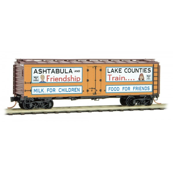 Micro-Trains 05900576 N Ashtabula Friendship 40' Steel Side Reefer #66370