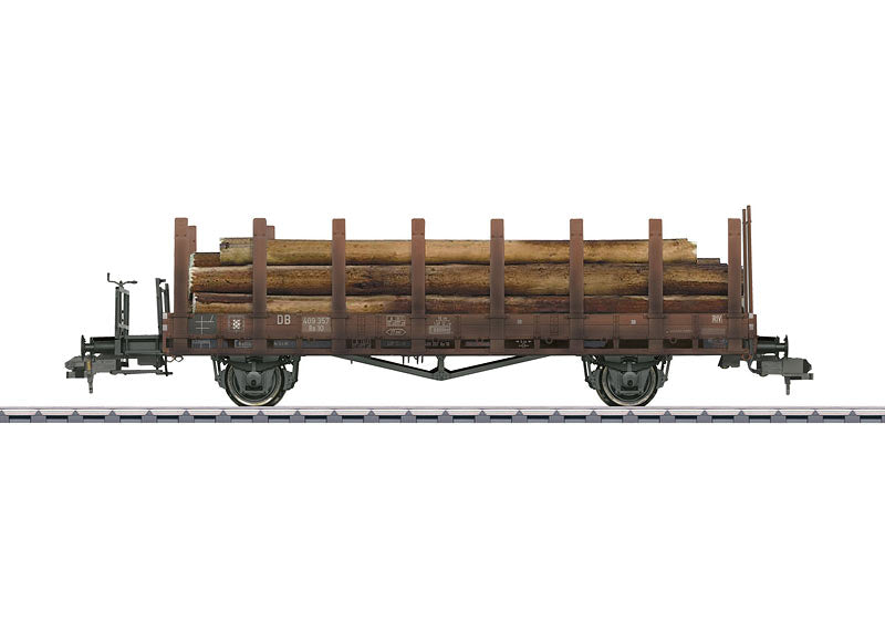 Marklin 58385 1 DB Stake Car Type R with Logs