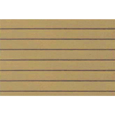 JTT Scenery Products 97461 G 7.5" x 12" Clapboard Siding Sheet (Pack of 2)