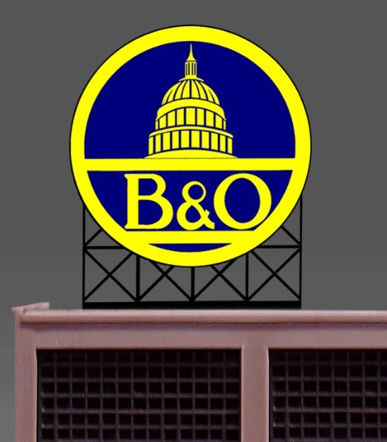 Miller Engineering 88-2701 O/HO Baltimore & Ohio Billboard