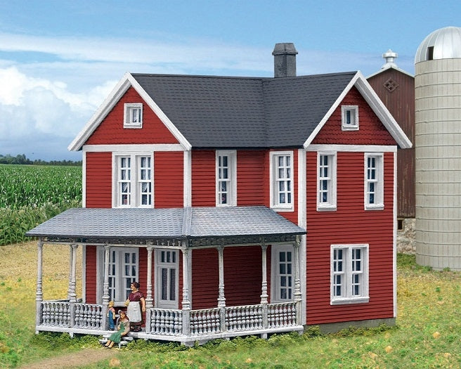 Walthers 933-3664 HO Scale Cottage Grove Farm House Model Building Kit