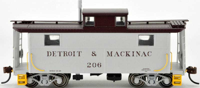 Bowser 41666 HO Detroit & Mackinac N5 Caboose #206