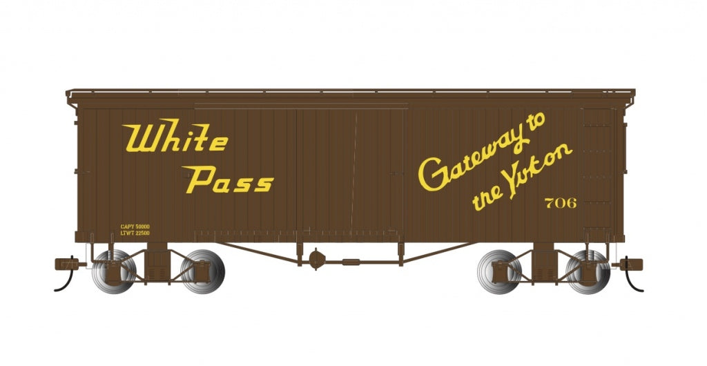 Bachmann 27001 On30 White Pass and Yukon Box Car