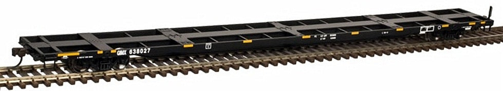 Atlas 20004504 HO General American Trainman® 85' Trash Flat Car #638070