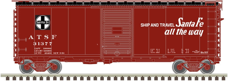 Atlas 50003361 N Santa Fe 40' PS-1 Boxcar "Super Chief" #31409