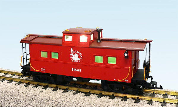 USA Trains R12174 G Jersey Central Lines Center Cupola Caboose (Red)
