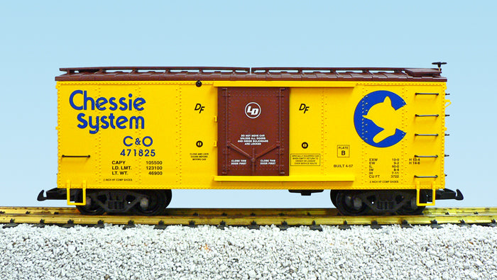 USA Trains R19102B G Chessie System Simulated Wood Box Car #471826