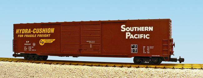 USA Trains R19402B G Southern Pacific Double Door 60 Ft. Box Car (Box Car Red)