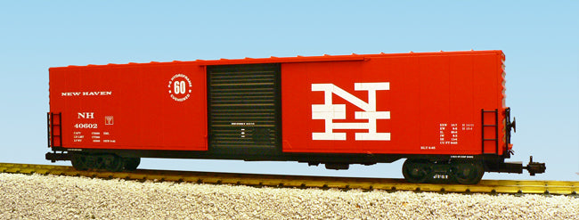 USA Trains R19424A G Orange/Black New Haven Single Door 60 Ft. Box Car