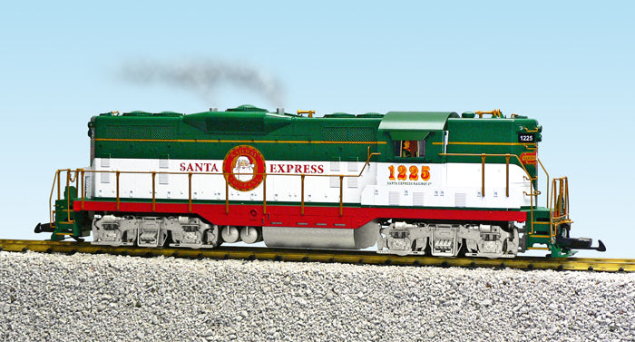 USA Trains R22134 G Christmas 2012 EMD GP9 Diesel Locomotive #1225