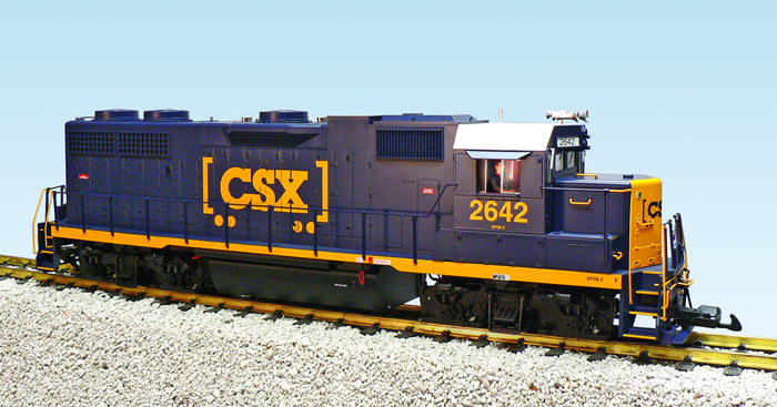 USA Trains R22231 G CSX EMD GP 38-2 Blue/Yellow Diesel Locomotive #2642