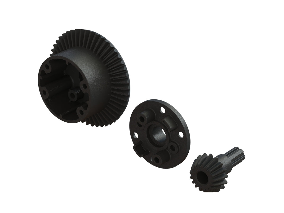 ARRMA AR310802 Diff Case, 49T Main Gear and 17T Input Gear (1 SET)