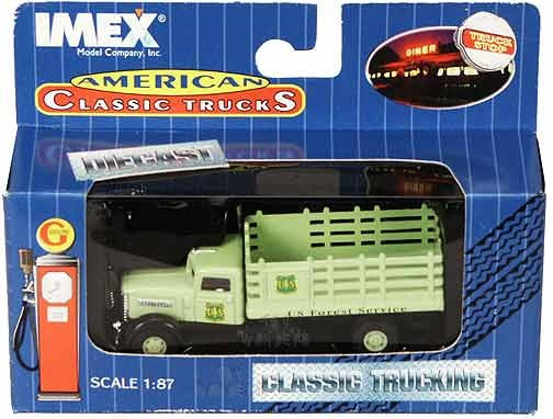 Imex 870044 HO American Classic Trucks US Forest Service Peterbilt Stake Truck