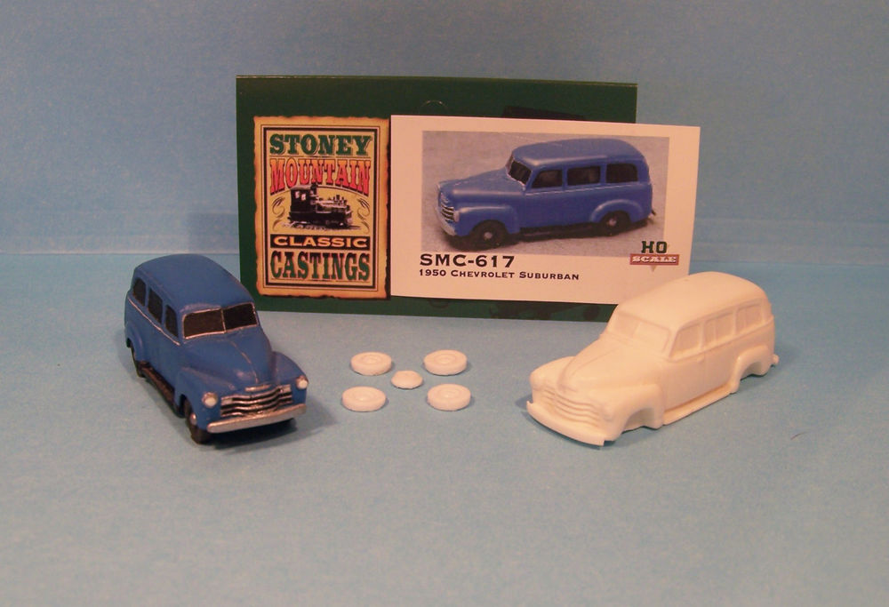 Stoney Mountain SMC-617 HO Chevrolet Surburban 1950 Resin Kit