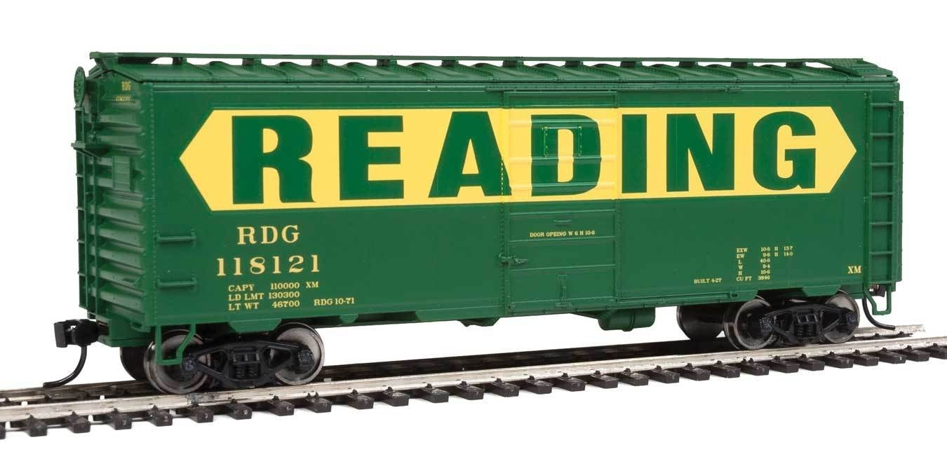 Walthers 910-2391 HO Scale Reading 40' PS-1 Boxcar #118121