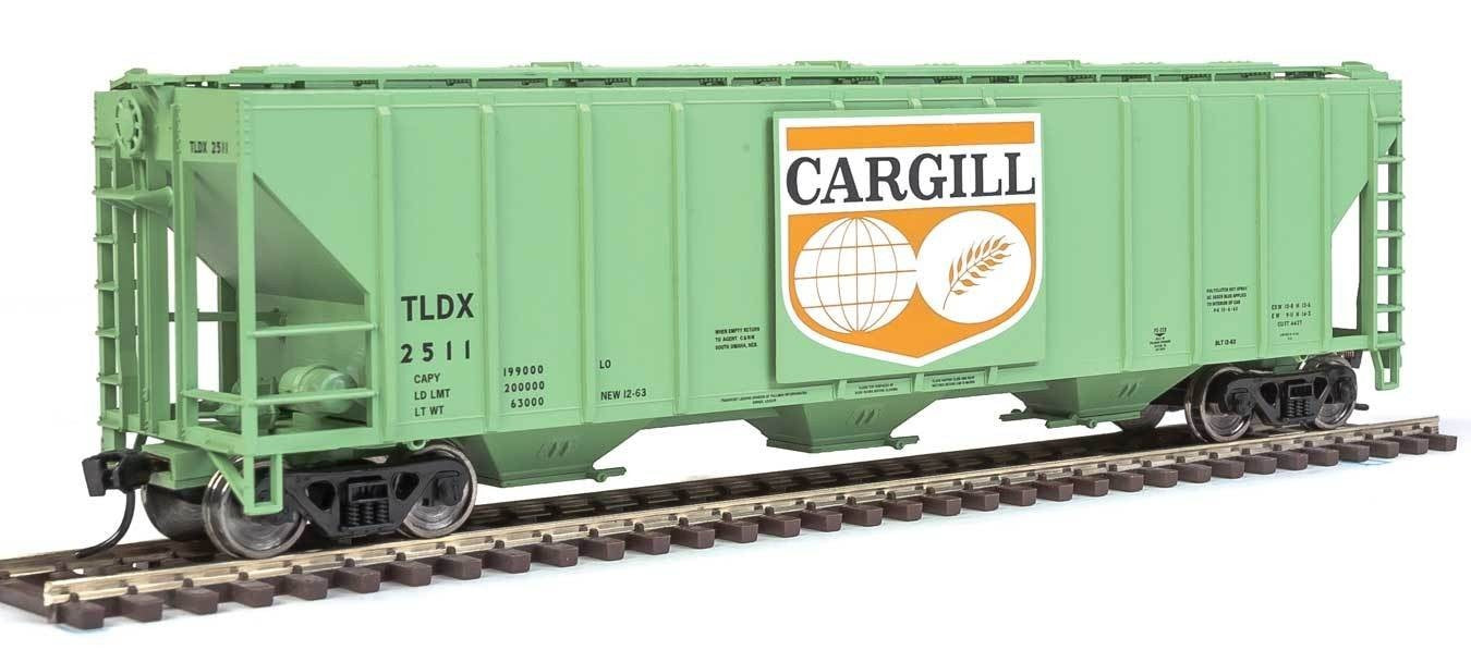 Walthers 910-7254 HO Cargill 54' Pullman-Standard 4427 CD Covered Hopper #2511