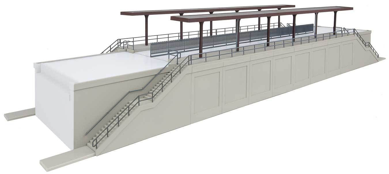 Walthers 933-4563 HO Elevated Commuter Station Kit – Trainz
