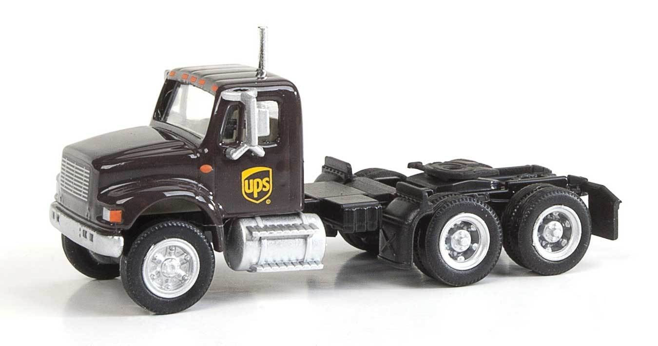 Walthers 949-11185 HO UPS International 4900 Dual-Axle Semi Tractor Only