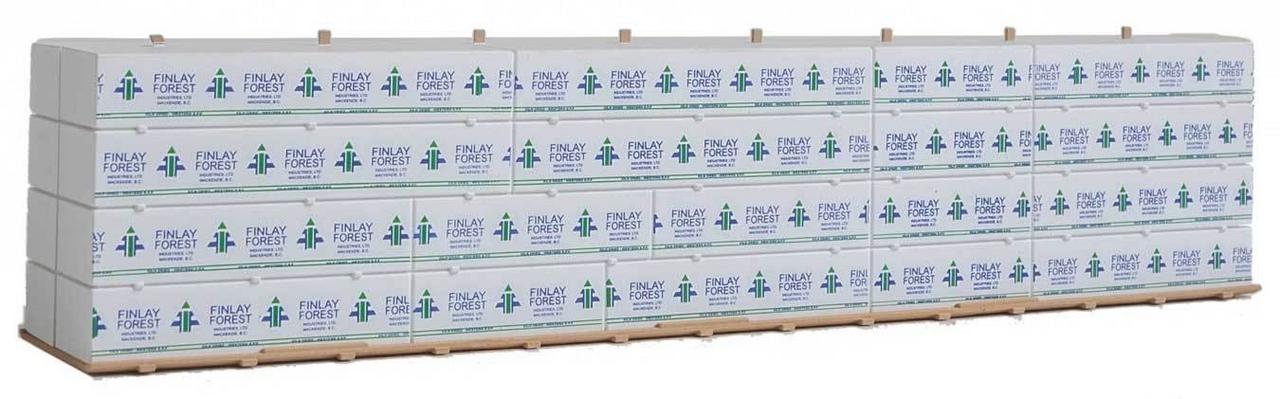 Walthers 949-3122 HO Wrapped Finlay Forest Industries Lumber Load