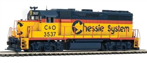 Walthers 920-42165 HO Chessie System C&O EMD GP35 Diesel Loco Sound/DCC #3537
