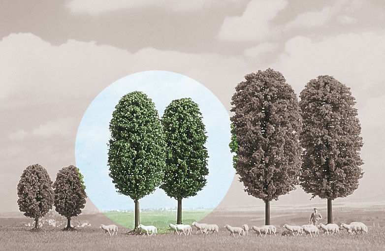 Busch 6053 HO Deciduous Trees (Set of 2)