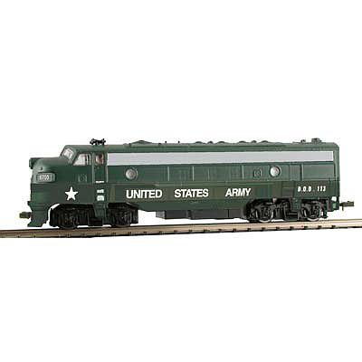 Model Power 87454 N UUnited States Army EMD FP7A Phase II Diesel Locomotive