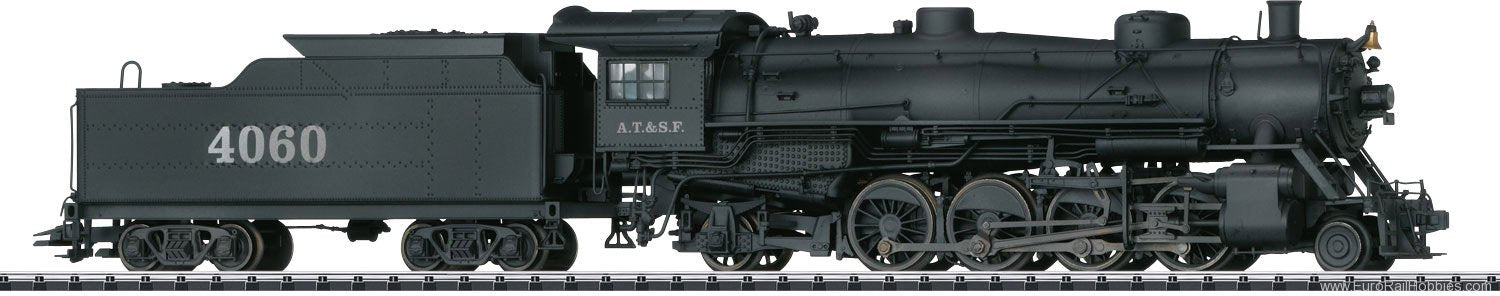 Trix 22591 HO Atchison, Topeka & Santa Fe Railway 2-8-2 Light
