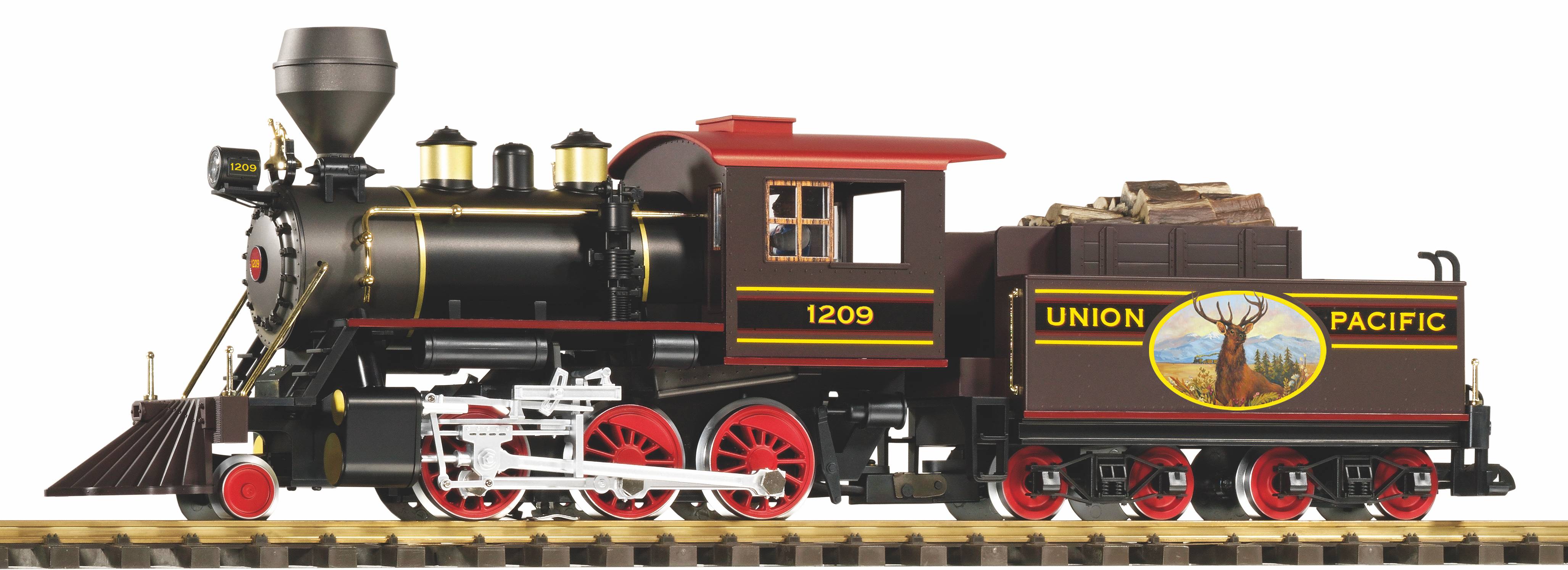 Piko 38236 G Union Pacific Mogul Steam Locomotive with Sound