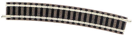 Fleischmann 9136 N 15° Curved Track Radius R4