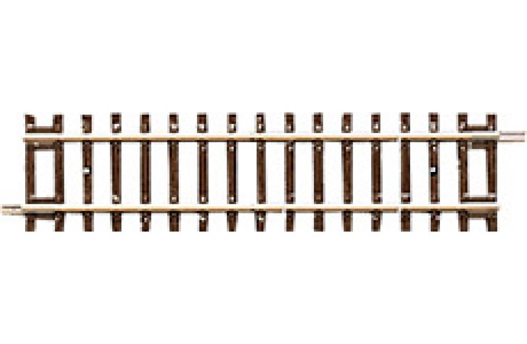 Roco 42411 HO DG1 Diagonal Straight Element 119mm