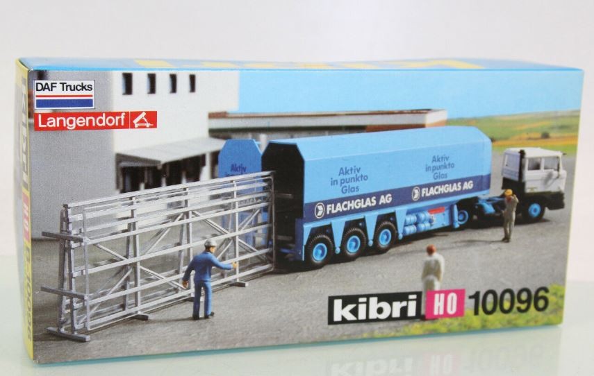 Kibri 10096 1:87 Glass Transport Truck