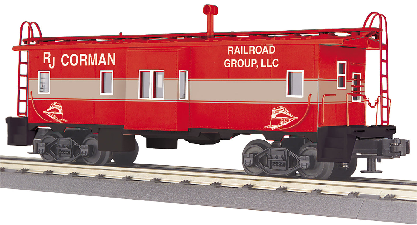 MTH 30-77317 O RJ Corman Bay Window Caboose