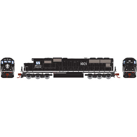 Athearn 7323 N Illinois Central SD70 Diesel Locomotive #1021