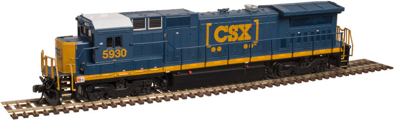 Atlas 40003004 N CSX (YN3b) DASH 8-40B Diesel Locomotive #5930