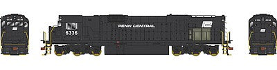 Bowser 24404 HO Penn Central ALCO Century C-636 Diesel Loco Standard DC #6338