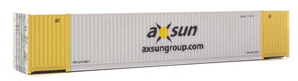 Walthers 949-8527 HO Axsun 53'''' Singamas Corrugated-Side Container - Assembled