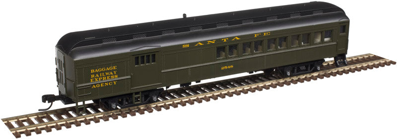 Atlas 50003792 N Santa Fe Trainman® ACF® 60' Combine Car #2548