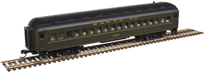 Atlas 50003814 N Santa Fe Trainman® ACF® 60' Passenger Coach #3322