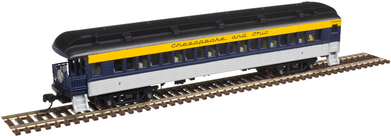 Atlas 50003821 N Chesapeake and Ohio Trainman® ACF® 60' Observation Car #5