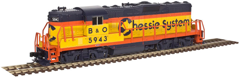 Atlas 40003125 N Chessie System (B&O) GP-9 Diesel Locomotive with DCC #5943