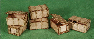 GCLaser 91015 A Wood Crates Laser Cutr Kit # 5 (Pack of 6)