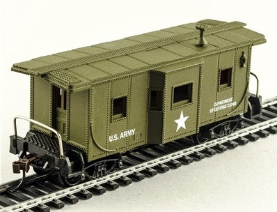 Model Power 83132 N U.S. Army Bay Window Caboose