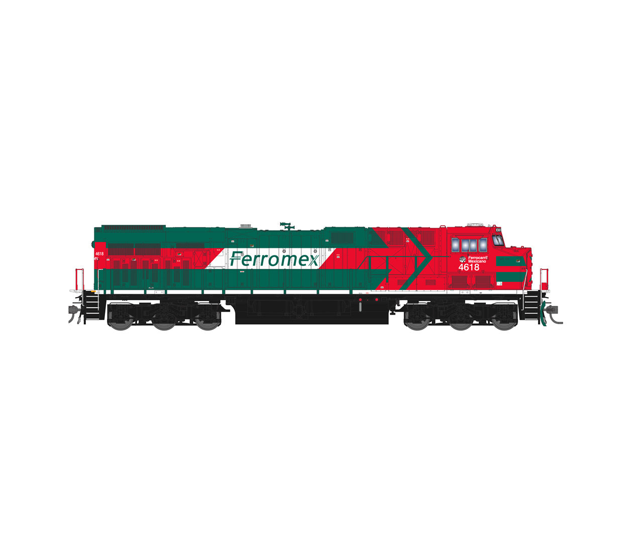 Broadway Limited 5484 HO Ferromex GE ES44AC Diesel Loco Paragon3 Sound/DC #4618