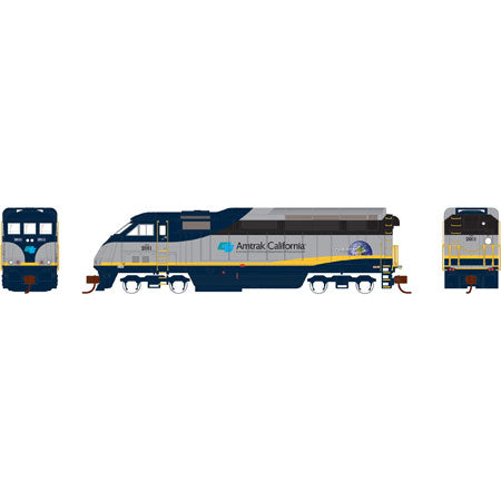 Athearn 6682 N Amtrak California F59PHI Diesel Locomotive #2011