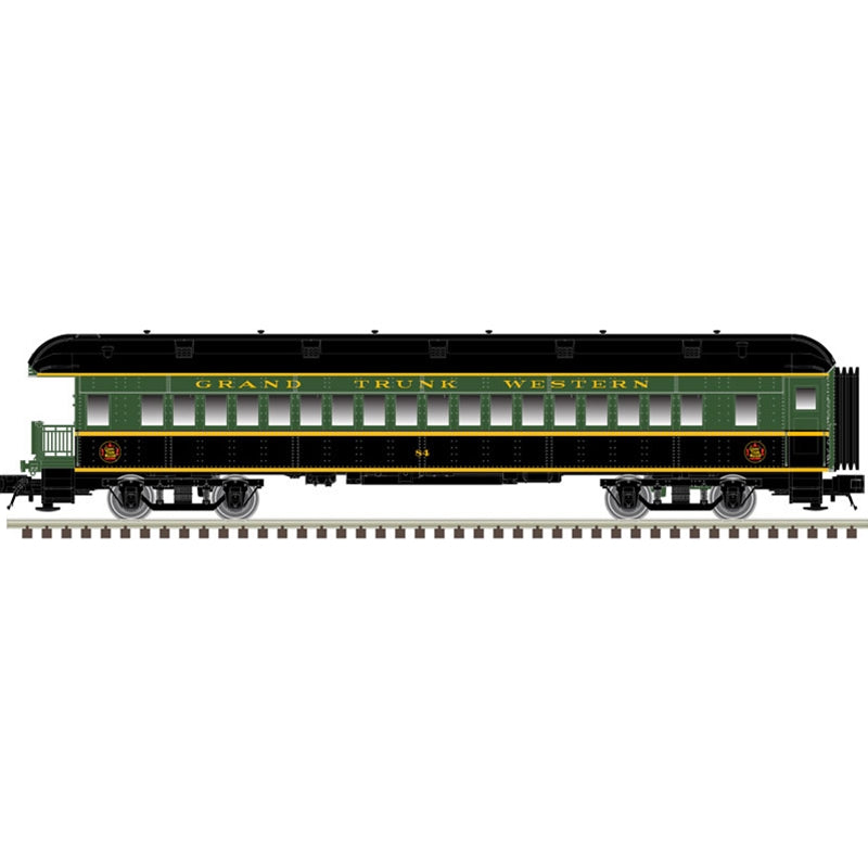 Atlas 2002709 O Grand Trunk Western 3 Rail Trainman 60' Observation Car