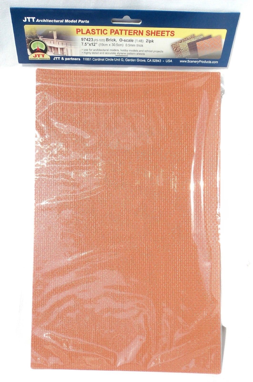JTT Scenery Products 97423 O Brick (2)