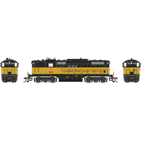 Athearn G64104 HO Burlington Northern/SP&S Patch GP9 Diesel Locomotive #1976