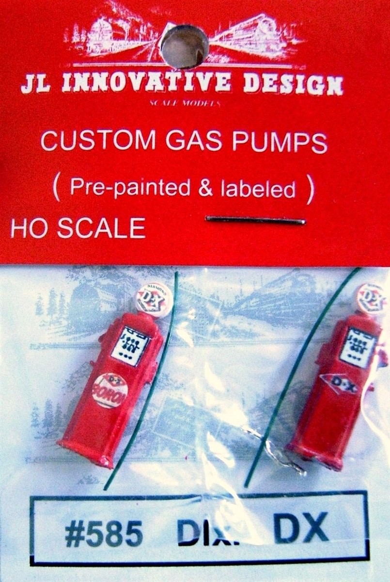 JL Innovative Design 585 HO D-X Deluxe Gas Pumps (Pack of 2)
