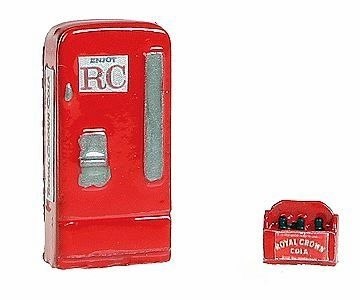 JL Innovative Design 745 HO RC Cola Soda Machine and Case (Pack of 2)